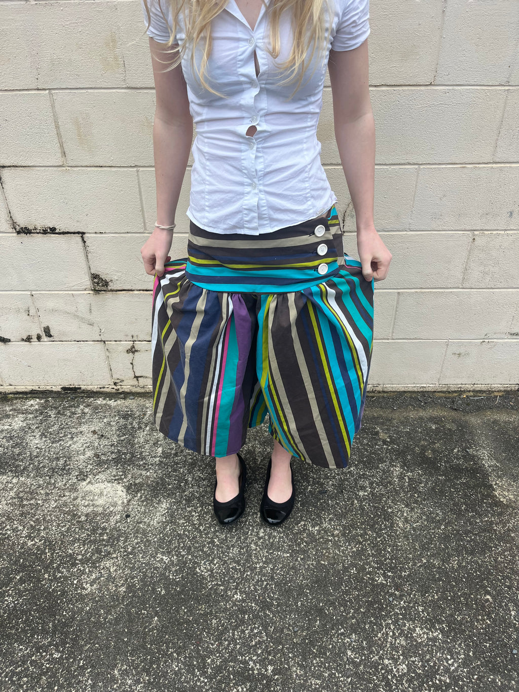 Retro Stripe Gaucho