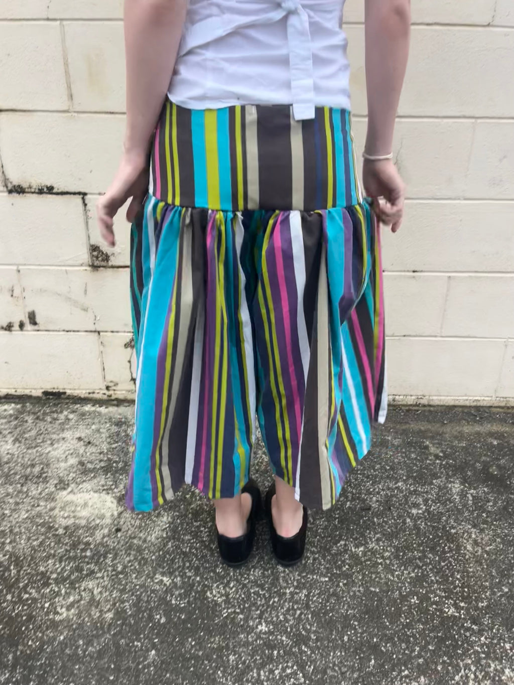 Retro Stripe Gaucho