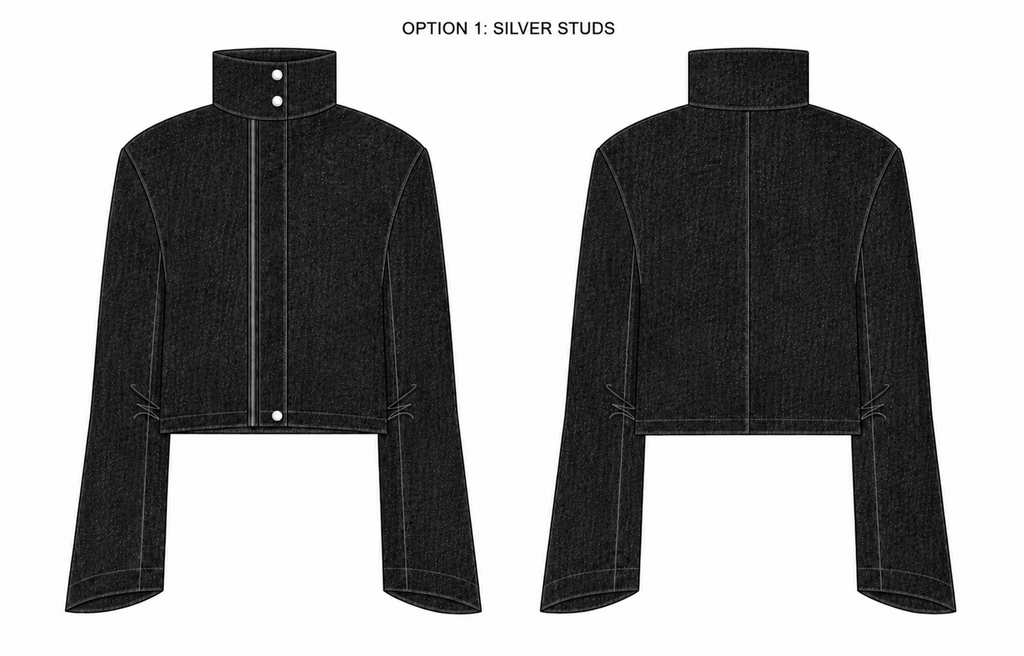 Denim Slate Jacket (made to order!!)