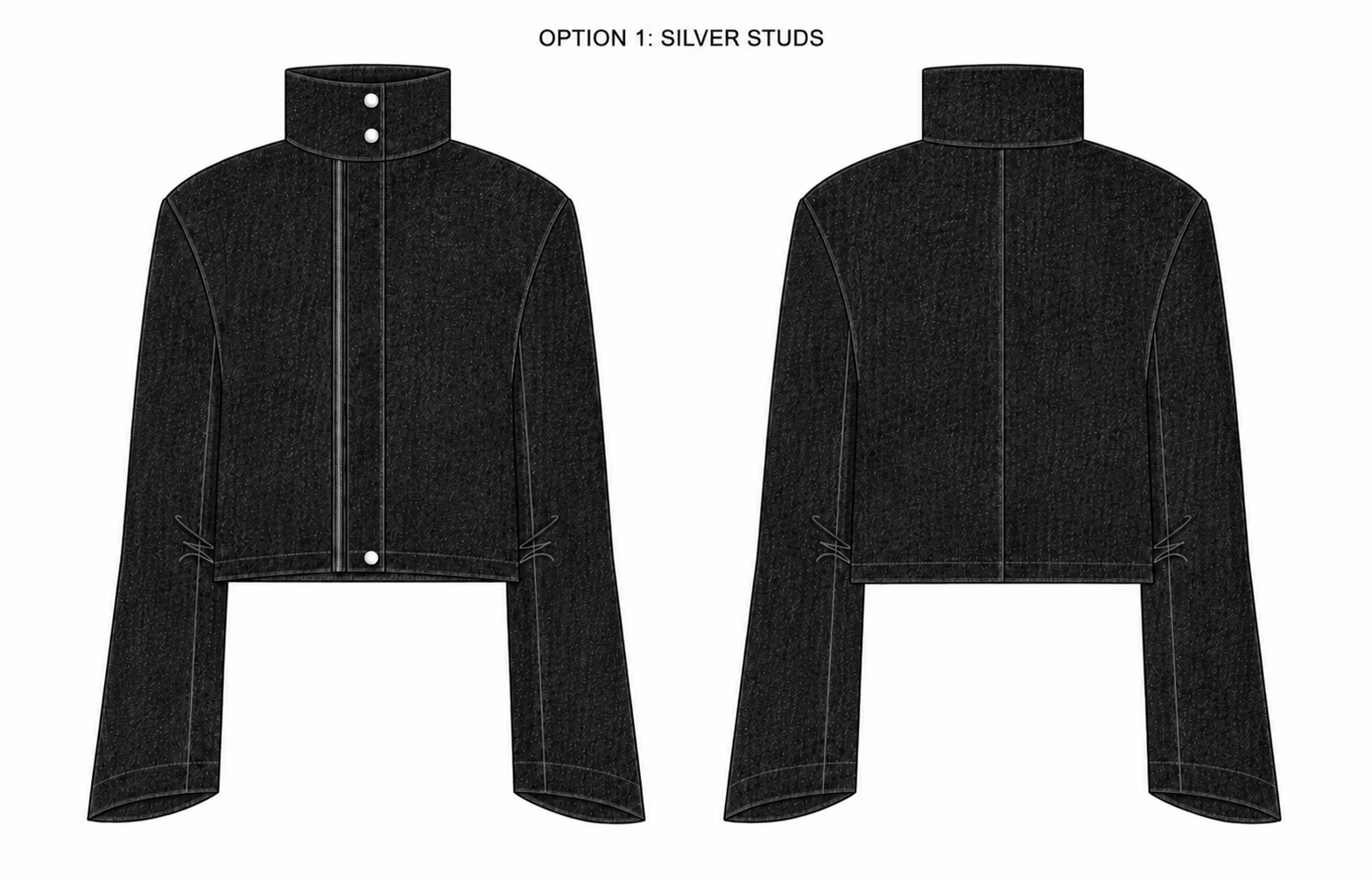 Denim Slate Jacket (made to order!!)