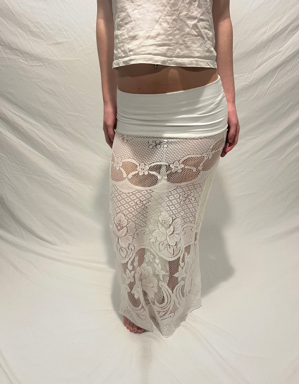 Lace Maxi Skirt