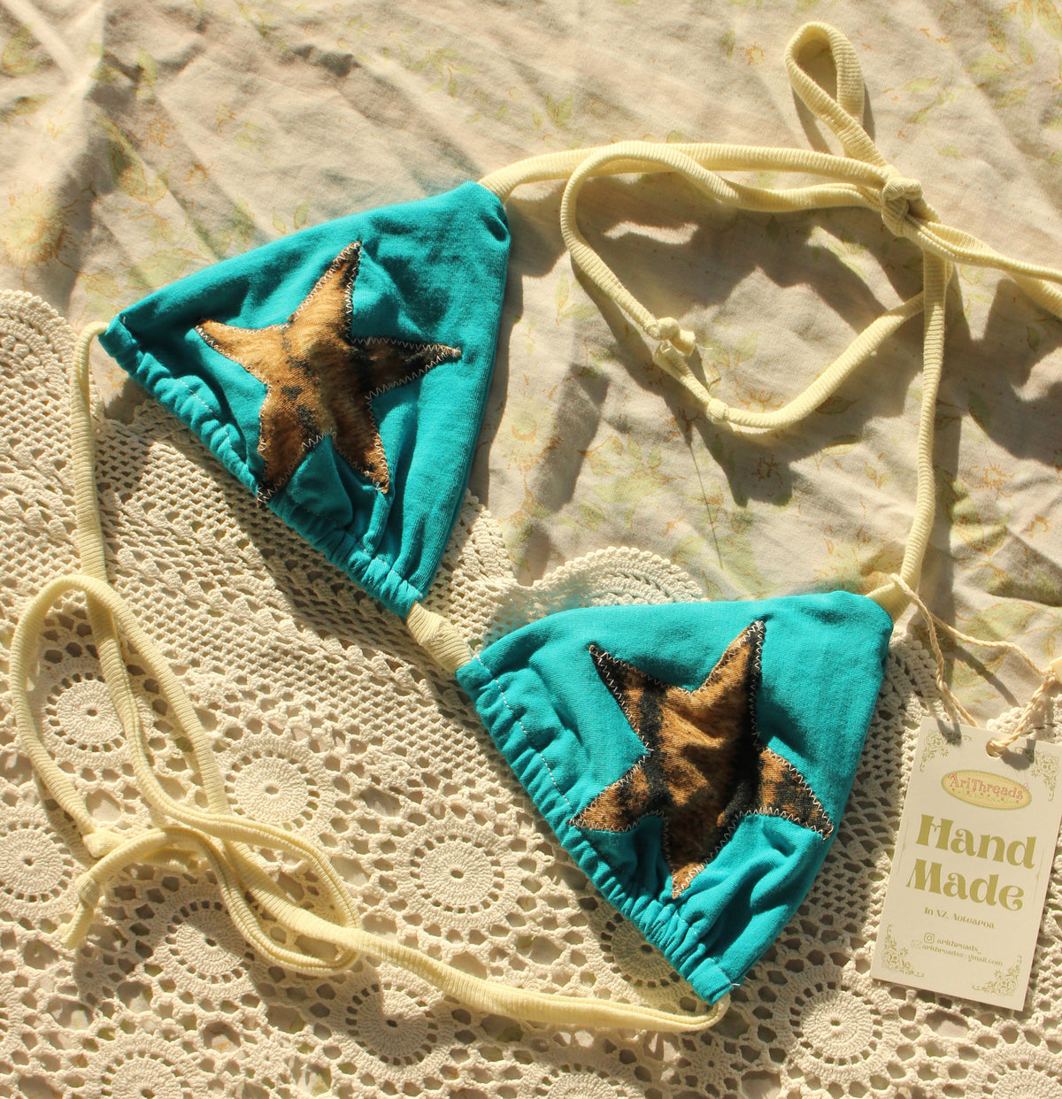 Sandy bikini top