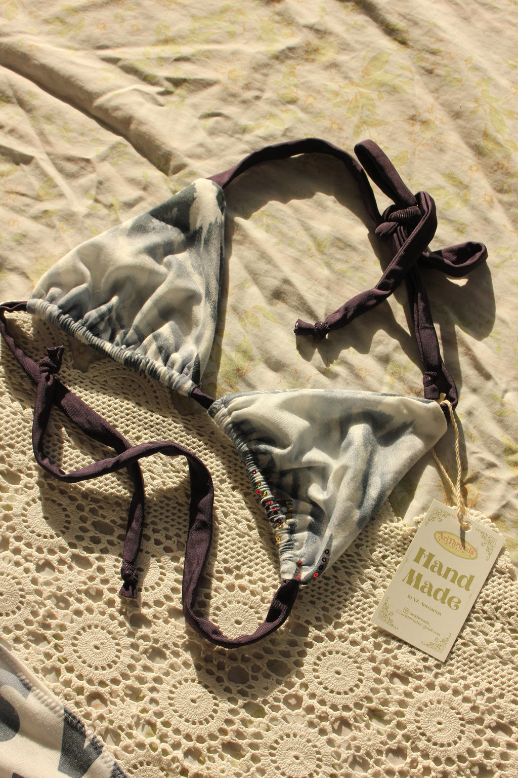 las vegas plum bikini top